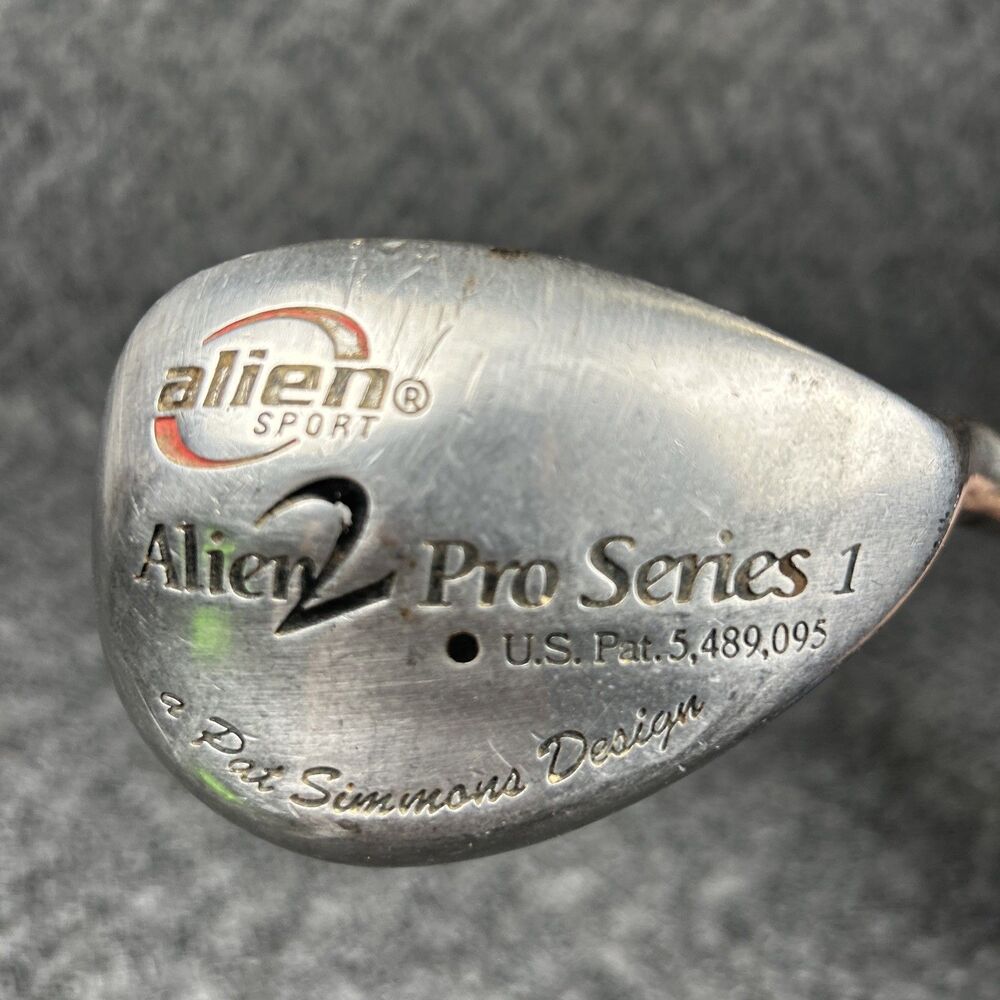 Alien Sport Alien 2 Pro Series 1 Wedge Pat Simmons Design RH Steel Shaft 35.5"